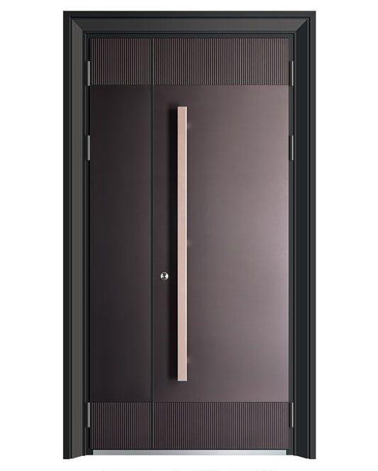 鑄鋁精雕門子母門 鑄鋁精雕門子母門